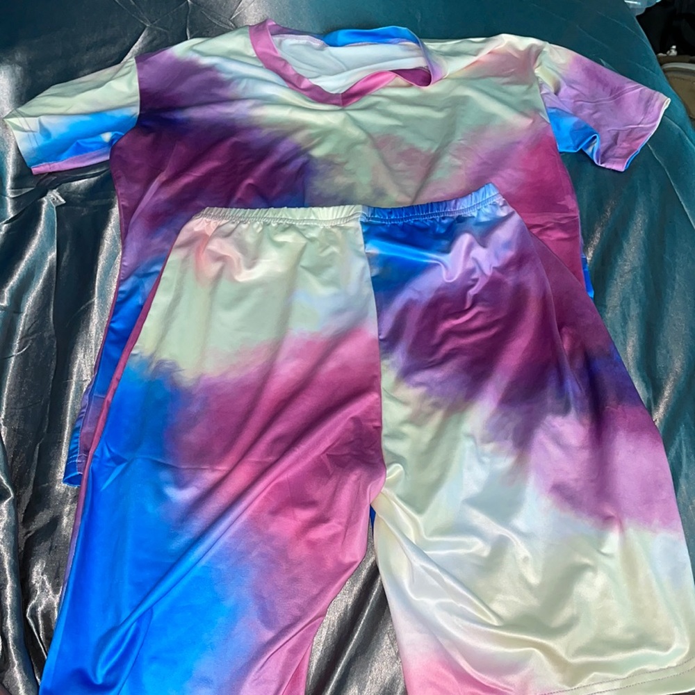 Tie Dye Workout Set